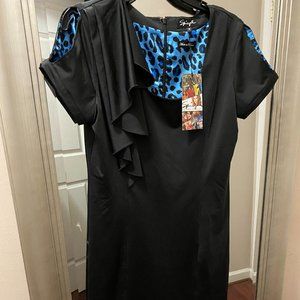 SPIEGEL WOMENS HIGH QUALITY BLACK DRESS SIZE 8 NWT